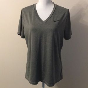 NIKE DRI FIT Women’s V-Neck Training Top